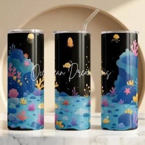 Beach Tumbler Wrap