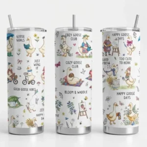 Funny Goose Tumbler Wrap