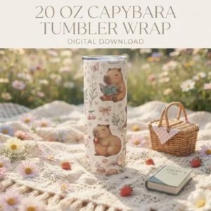 Capybara Tumbler Wrap