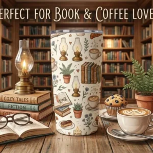Book Lover Tumbler Wrap